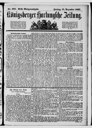 Königsberger Hartungsche Zeitung on Dec 17, 1897