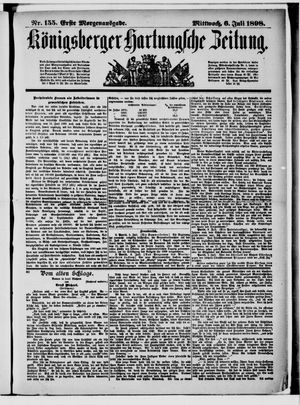Königsberger Hartungsche Zeitung on Jul 6, 1898