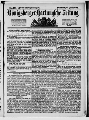 Königsberger Hartungsche Zeitung vom 06.07.1898