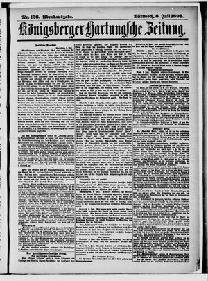Königsberger Hartungsche Zeitung vom 06.07.1898