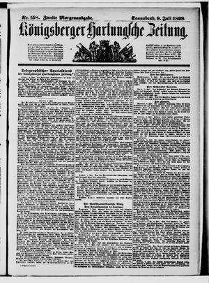 Königsberger Hartungsche Zeitung vom 09.07.1898