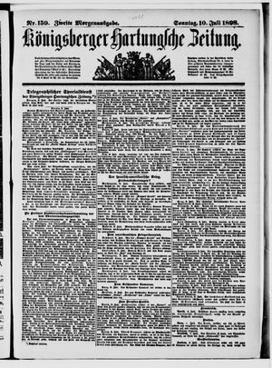 Königsberger Hartungsche Zeitung vom 10.07.1898
