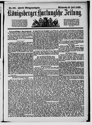 Königsberger Hartungsche Zeitung vom 13.07.1898