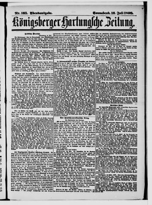 Königsberger Hartungsche Zeitung on Jul 16, 1898