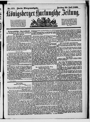 Königsberger Hartungsche Zeitung vom 29.07.1898