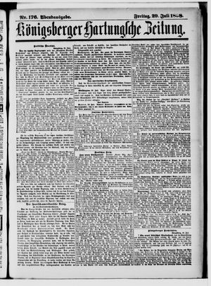 Königsberger Hartungsche Zeitung vom 29.07.1898