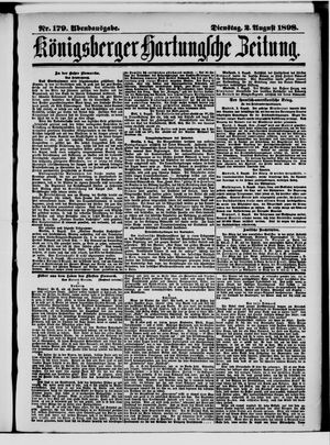 Königsberger Hartungsche Zeitung vom 02.08.1898