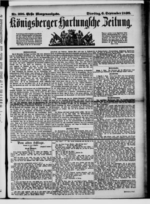Königsberger Hartungsche Zeitung vom 06.09.1898