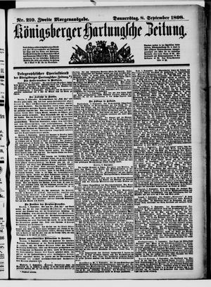 Königsberger Hartungsche Zeitung vom 08.09.1898