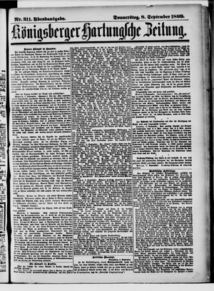 Königsberger Hartungsche Zeitung vom 08.09.1898