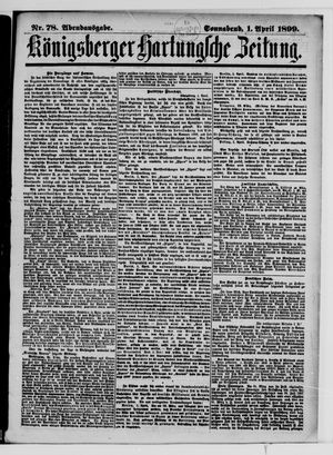 Königsberger Hartungsche Zeitung vom 01.04.1899