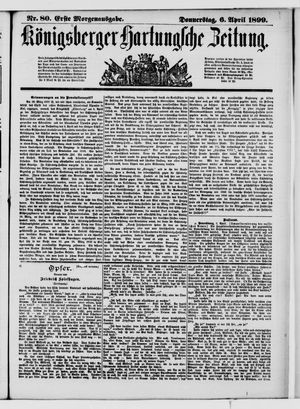 Königsberger Hartungsche Zeitung vom 06.04.1899