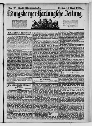 Königsberger Hartungsche Zeitung vom 14.04.1899