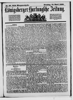 Königsberger Hartungsche Zeitung on Apr 18, 1899
