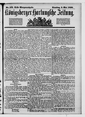 Königsberger Hartungsche Zeitung vom 02.05.1899