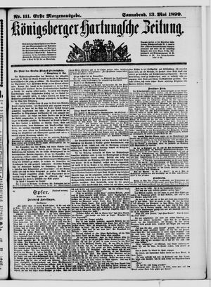 Königsberger Hartungsche Zeitung vom 13.05.1899