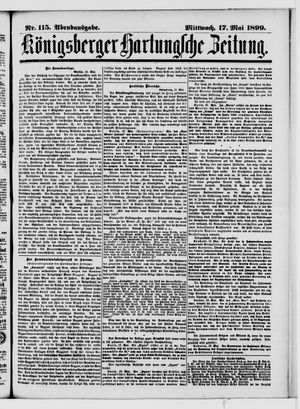 Königsberger Hartungsche Zeitung vom 17.05.1899