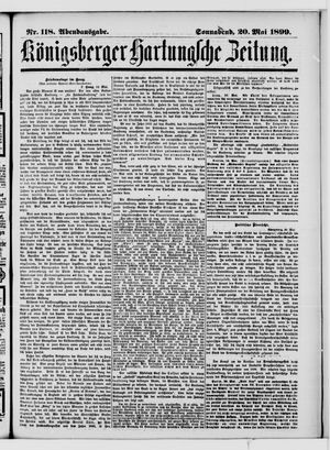 Königsberger Hartungsche Zeitung vom 20.05.1899