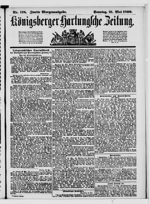 Königsberger Hartungsche Zeitung on May 21, 1899