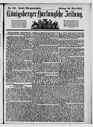 Königsberger Hartungsche Zeitung vom 25.05.1899