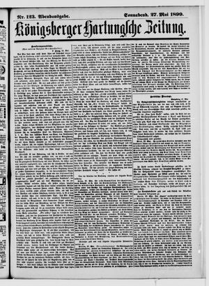 Königsberger Hartungsche Zeitung vom 26.05.1899