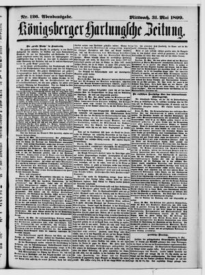 Königsberger Hartungsche Zeitung on May 31, 1899