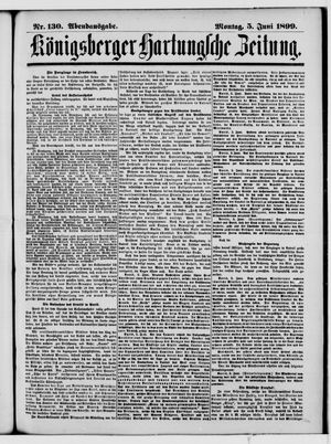 Königsberger Hartungsche Zeitung vom 05.06.1899