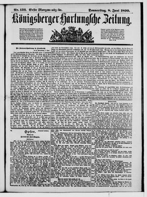 Königsberger Hartungsche Zeitung vom 08.06.1899