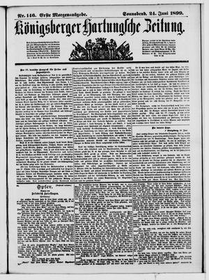 Königsberger Hartungsche Zeitung vom 24.06.1899