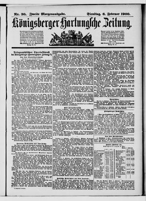 Königsberger Hartungsche Zeitung vom 06.02.1900