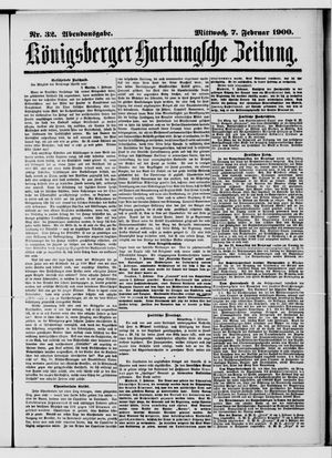 Königsberger Hartungsche Zeitung on Feb 7, 1900