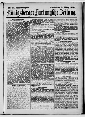 Königsberger Hartungsche Zeitung on Mar 3, 1900