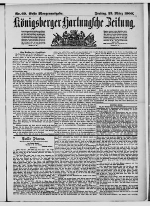 Königsberger Hartungsche Zeitung vom 23.03.1900