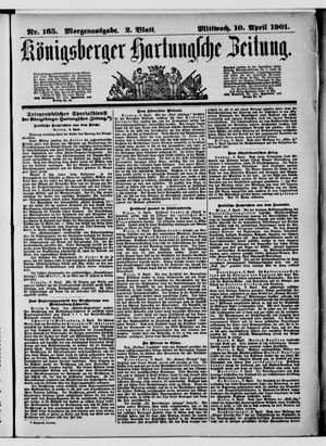 Königsberger Hartungsche Zeitung vom 10.04.1901