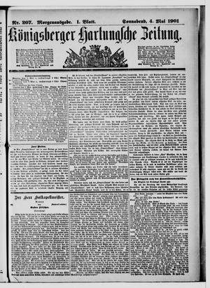 Königsberger Hartungsche Zeitung vom 04.05.1901