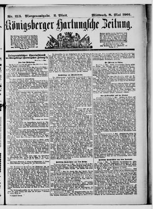 Königsberger Hartungsche Zeitung vom 08.05.1901