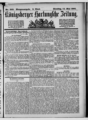Königsberger Hartungsche Zeitung vom 14.05.1901