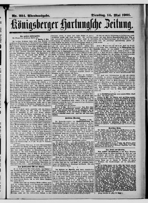 Königsberger Hartungsche Zeitung vom 14.05.1901