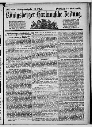 Königsberger Hartungsche Zeitung vom 15.05.1901