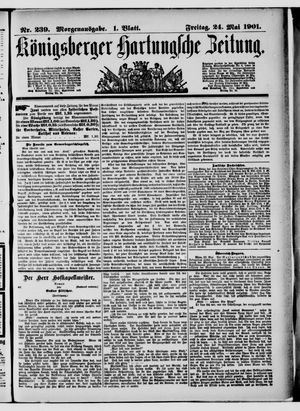 Königsberger Hartungsche Zeitung vom 24.05.1901