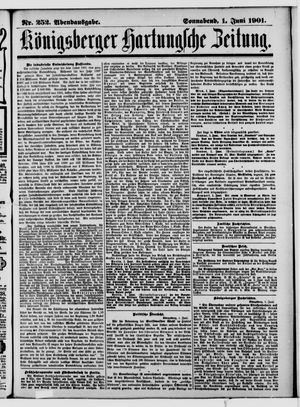 Königsberger Hartungsche Zeitung vom 01.06.1901
