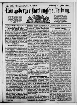 Königsberger Hartungsche Zeitung vom 04.06.1901