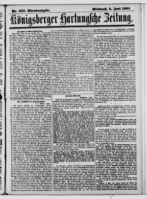 Königsberger Hartungsche Zeitung vom 05.06.1901