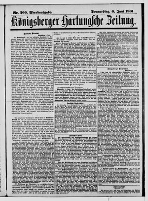 Königsberger Hartungsche Zeitung vom 06.06.1901