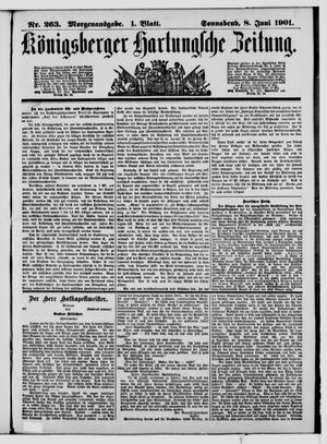 Königsberger Hartungsche Zeitung vom 08.06.1901