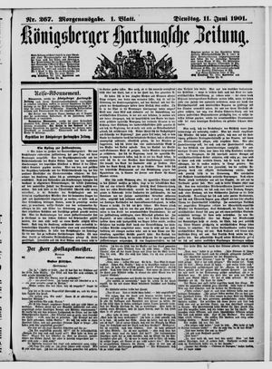 Königsberger Hartungsche Zeitung vom 11.06.1901