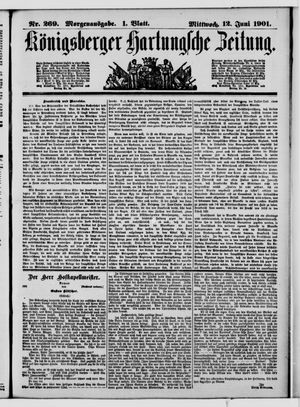Königsberger Hartungsche Zeitung vom 12.06.1901