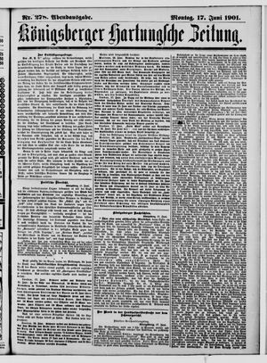 Königsberger Hartungsche Zeitung vom 17.06.1901