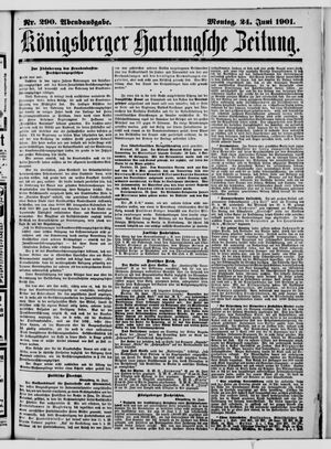 Königsberger Hartungsche Zeitung vom 24.06.1901