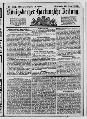 Königsberger Hartungsche Zeitung vom 26.06.1901
